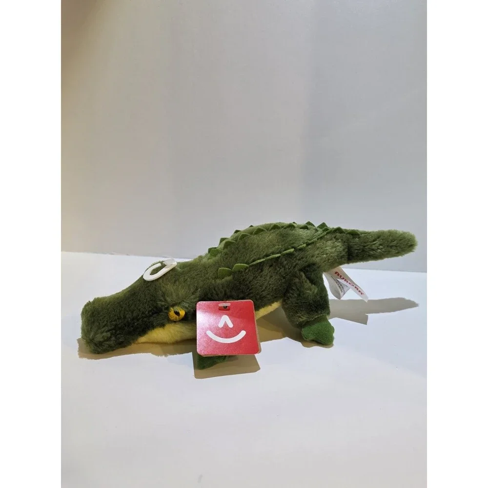 Alligator Stuffed Animal Toy By Aurora Crocodile Green 11” NWT